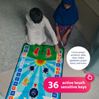Kids Interactive Prayer Mat (Blue) | Learn Salah Step by Step