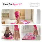 Kids Interactive Prayer Mat (Pink) | Learn Salah Step by Step