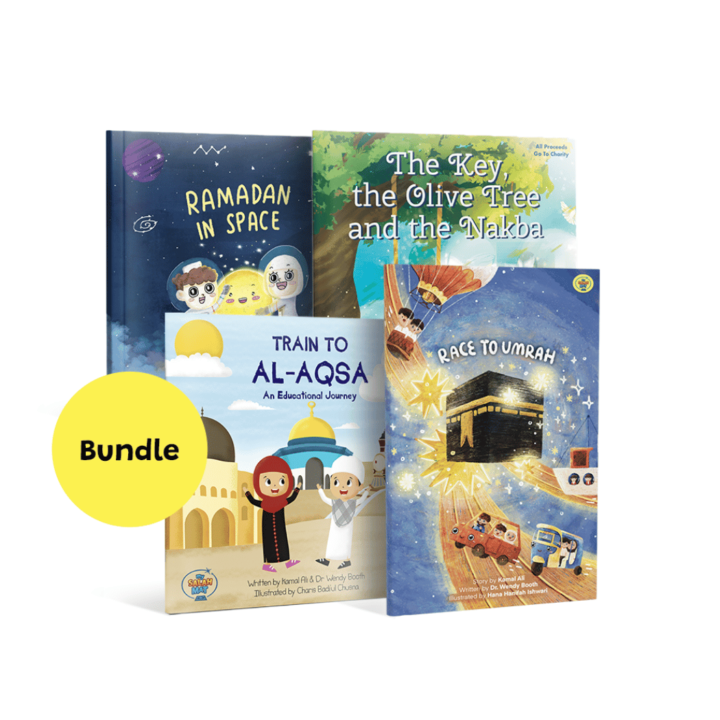 4 Islamic Kids Books Bundle for 2-6 Year Olds | 55% OFF | Ramadan & Eid Gift