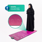 Adults & Reverts Interactive Prayer Mat (Rahma) | Learn Salah Step by Step