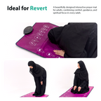 Adults & Reverts Interactive Prayer Mat (Rahma) | Learn Salah Step by Step