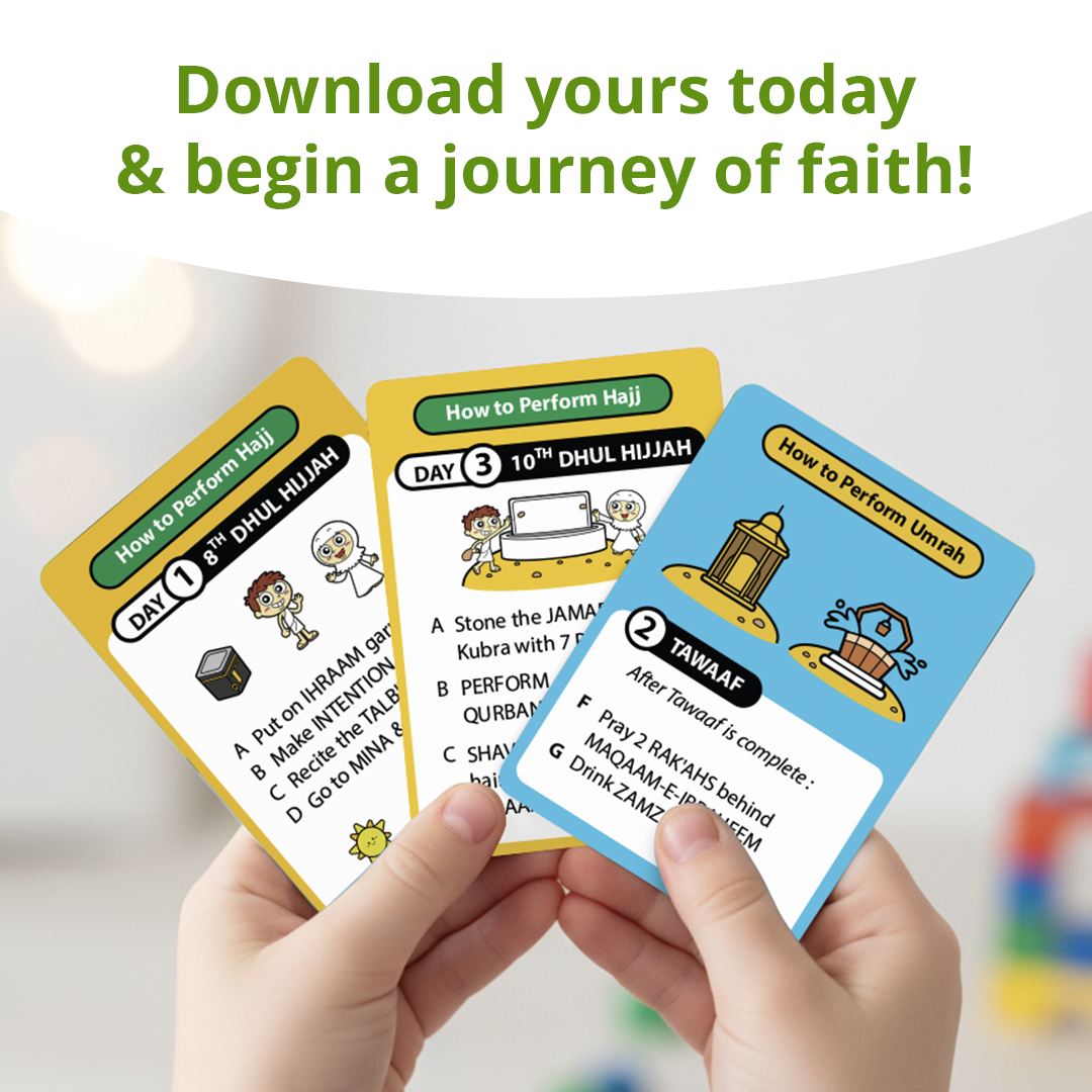 Free Download: Hajj & Umrah Flashcards | Learn About Hajj & Umrah