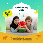 Nūr Watermelon Interactive Plushie | Islamic Toys for Kids