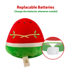 Nūr Watermelon Interactive Plushie | Islamic Toys for Kids