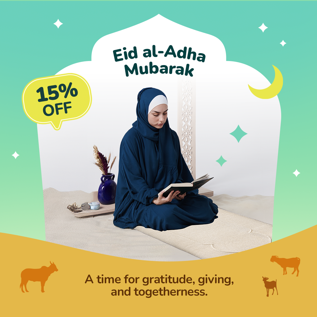 Padded Prayer Mat with Luxury Sand Arched Design by Urban Rugs UK | Ramadan & Eid Gift