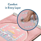 padded prayer mat for girls   