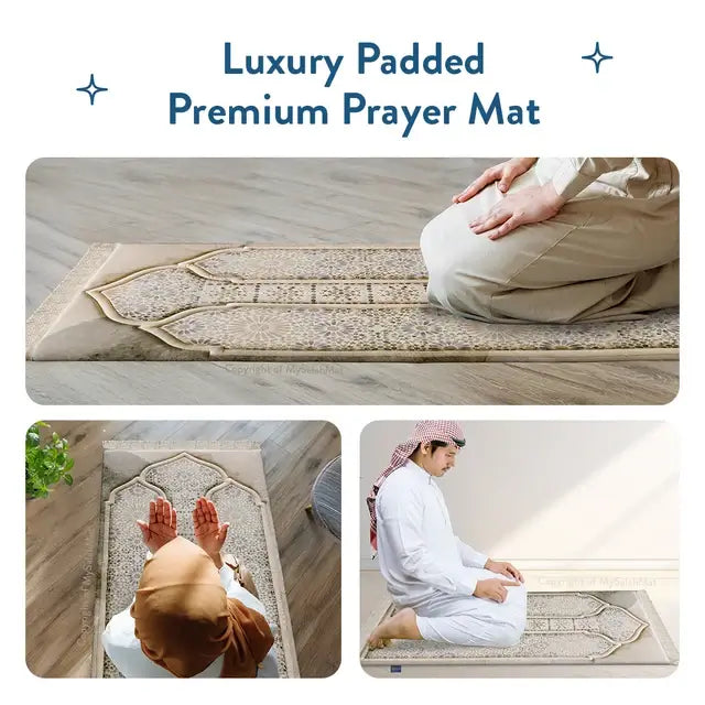 luxury mosaic design prayer mat