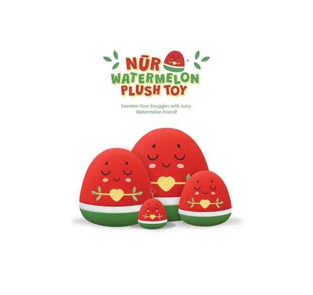 The N&umacr;r watermelon plushie