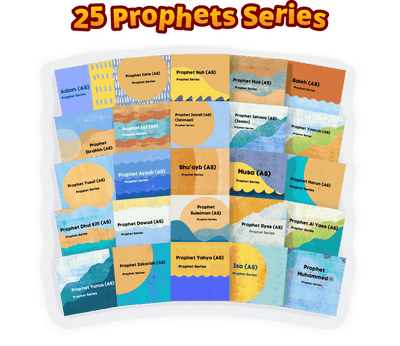 Covers of the illustrated 25 Prophets stories