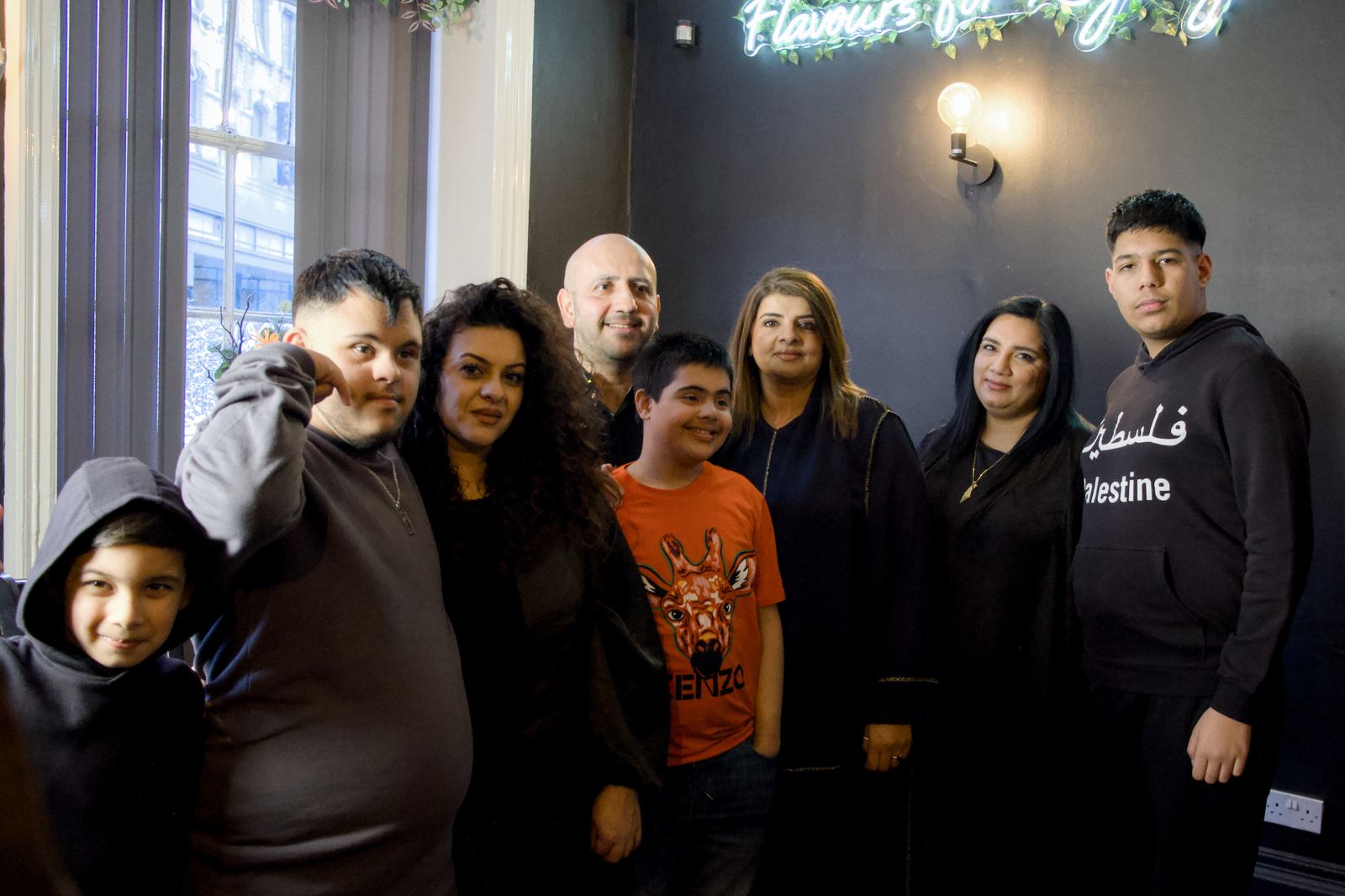 Shabs, Eisa and the families together