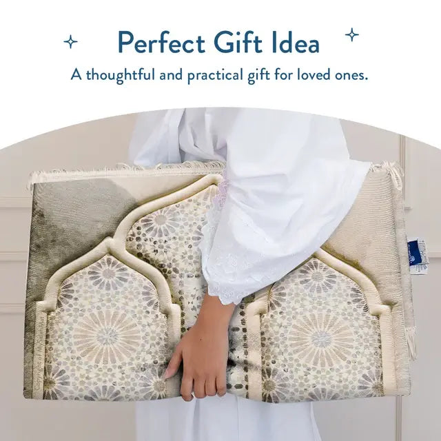 padded Islamic prayer mat