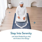 Arabian arch prayer mat