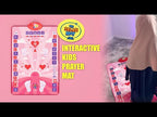 Smart Interactive Kids Prayer Mat Pink Version |  Now with Salah Translation | Ramadan & Eid Gift