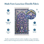 premium floral cushioned prayer mat
