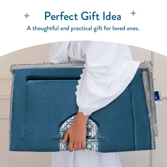 royal blue prayer mat