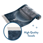 Adult Padded Prayer Mat with Crystal Dome Design by Urban Rugs UK | A beautiful Ramadan & Eid Gift for Loved Ones