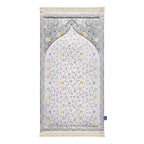 yellow floral vine prayer mat