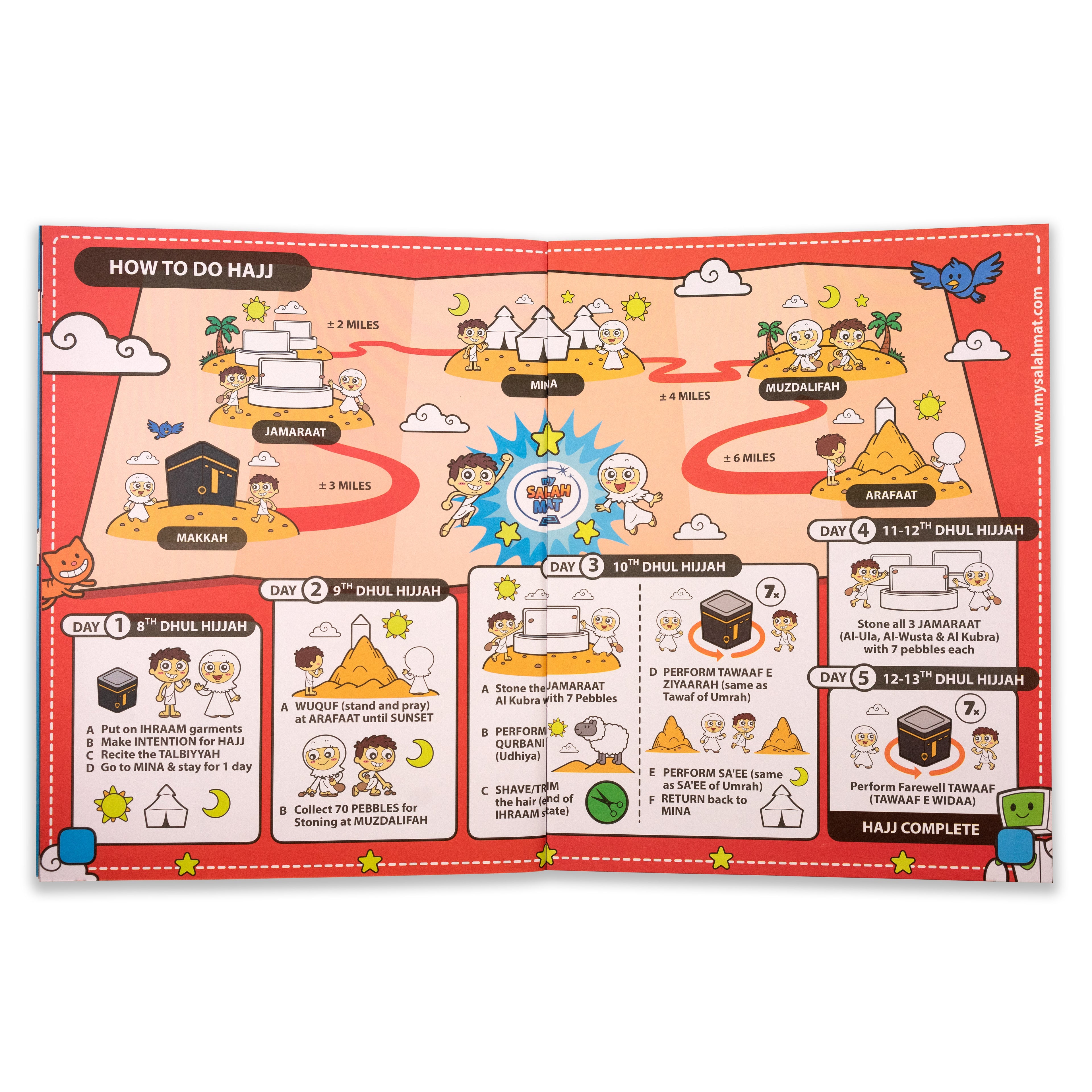 3 My Salah Mat Activity Booklet Bundle | Islamic Learning Resource | Ramadan & Eid Gift