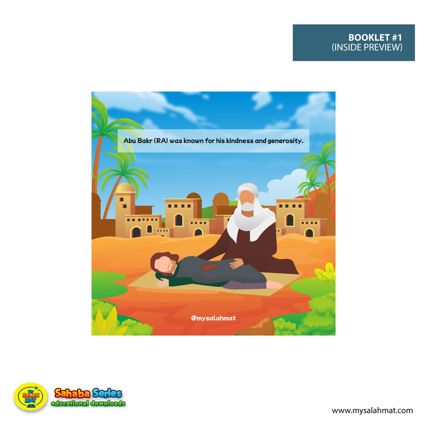 Sahaba Educational Series, Learn about Islam, Educational PDF, Colourful download, Islam Homeschool